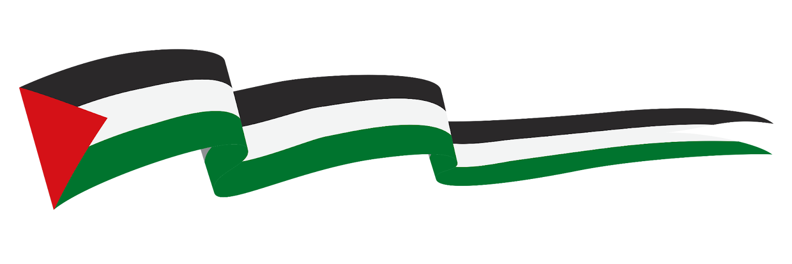 small waving palestine flag